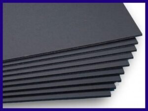 PVC Foam Sheet / Foam Board Black 8×4